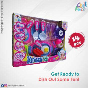 CP088 Kids Kitchen Dishware Set