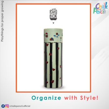Goofi Kids Time Pencil Box-White