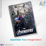 Kids Writing Pad: Avengers Edition