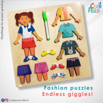 Little Girl Puzzle Set