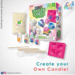 Multicolor Modeling Candle
