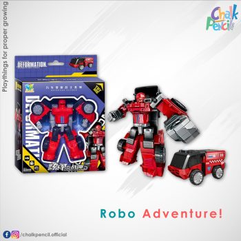 Pioneer Robo Firefighter - Transforming Playset