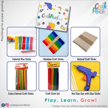 Popsicles Craft Box for Kids | Chalkpencil Gift Box