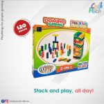 CP050 Domino & Stacking Block Game