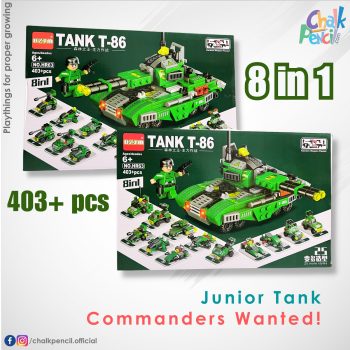 Tank T-86 Building Blocks Set