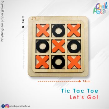 Wooden Tic Tac Toe