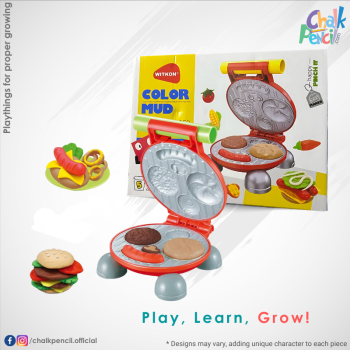 Color Mud Burger Creation
