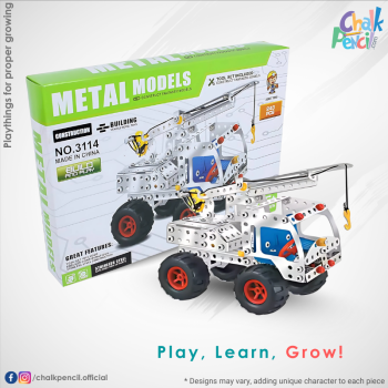 DIY Metal Construction Vehicle 243 pcs